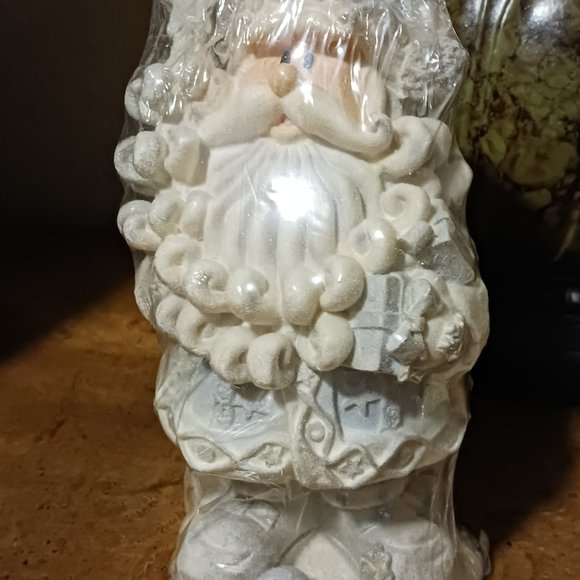 Vintage Joelson Industries, Resin Bobble Santa and Snowman - Picture 2 of 13